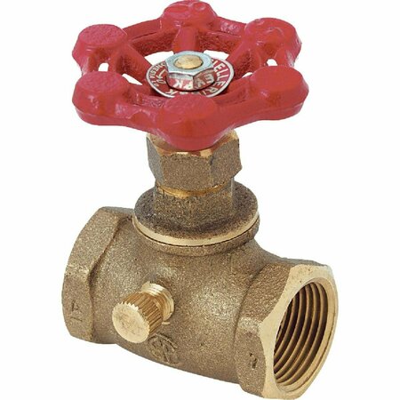 PROLINE 3/4 In. FIPS Low Lead Cast Brass Stop Valve 105-104NL